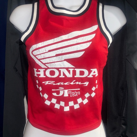 ***SOLD**** Racing Red Women's Tank Top - Picture 3 of 5